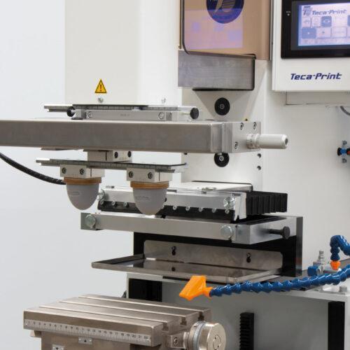 Tampondruckmaschine TPX 250, ausgerüstet für 2-Farbendruck