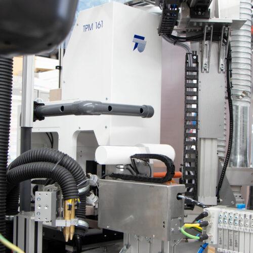 Tampondruckmaschine TPM 161, Integration in Anlage