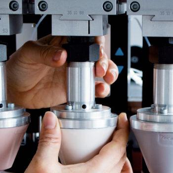 Teca-Print Tamponhalter zum Schrauben an den Tamponkonus