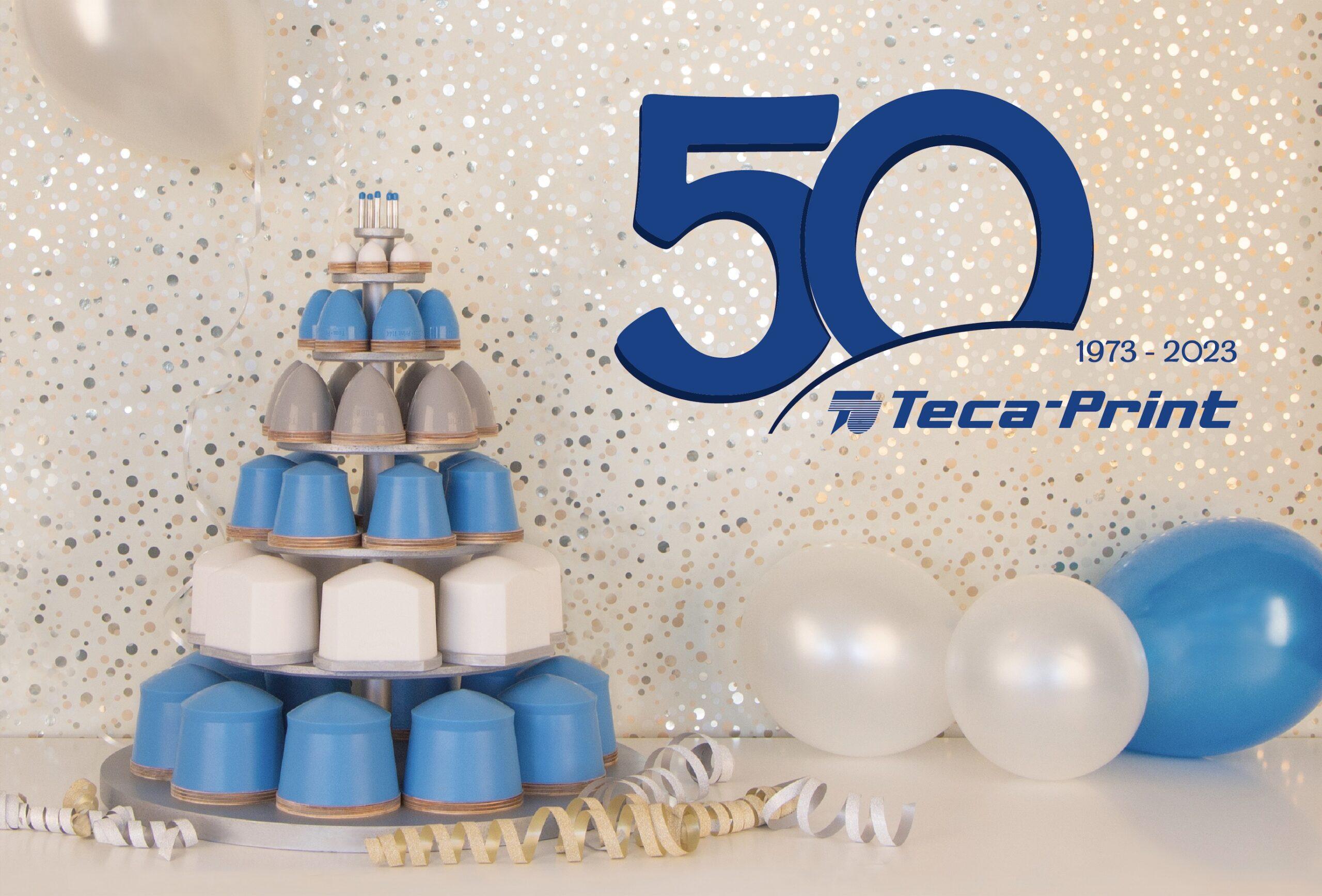 Feiern Sie mit uns 50 Jahre Teca-Print