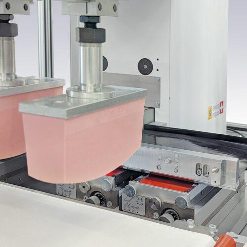 Tampondruckmaschine TPX 550 Detail Farbgeber