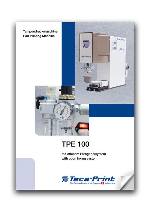 Tampondruckmaschine TPE 100