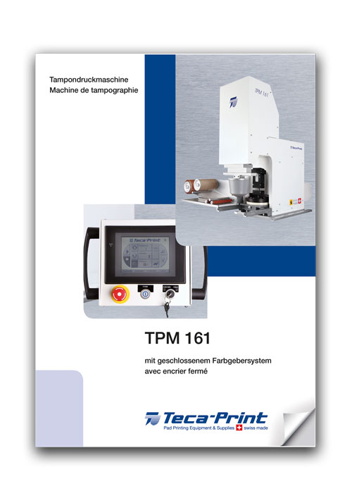 Prospectus machine de tampographie TPM 161